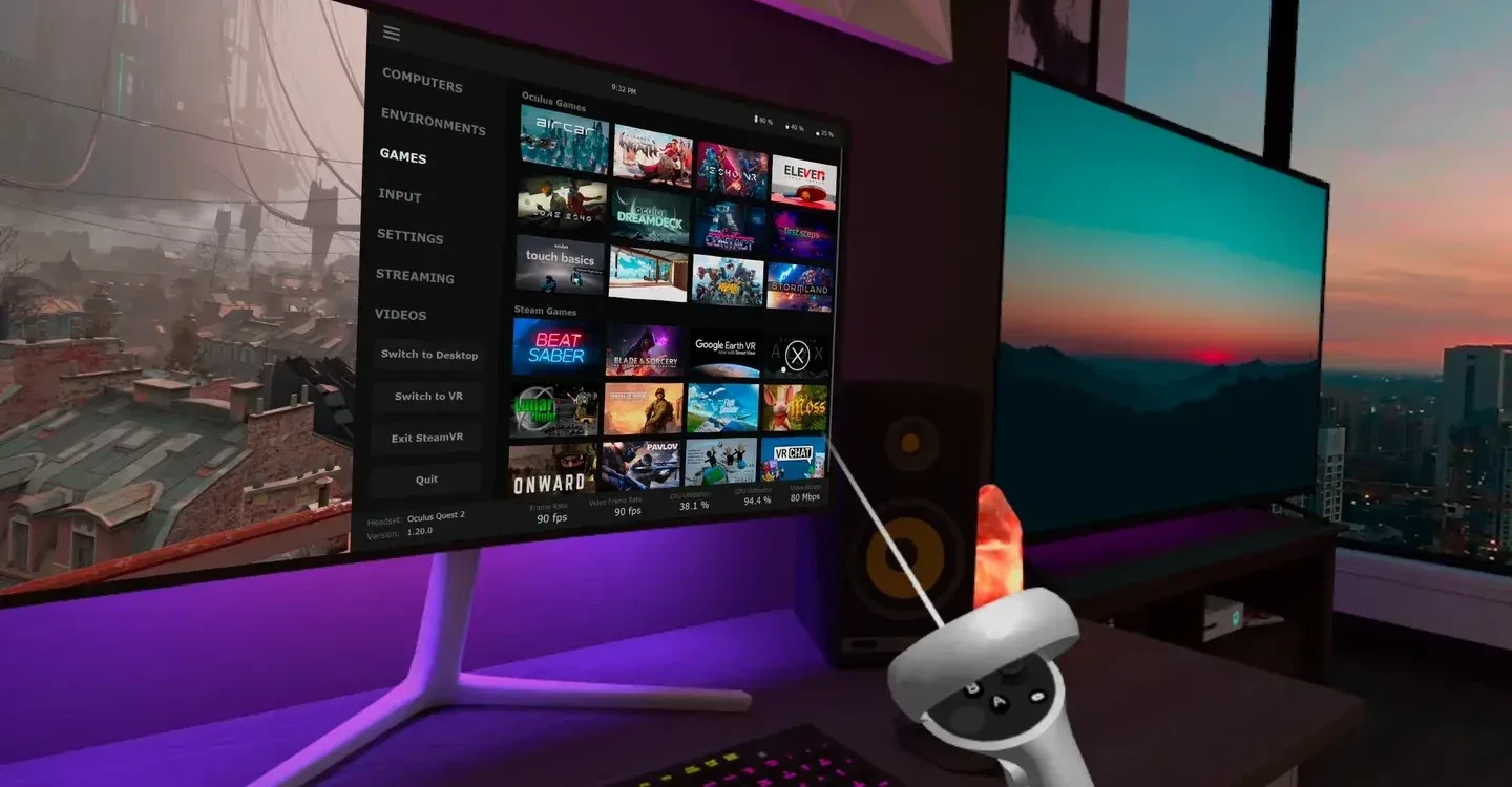 Virtual Desktop Header