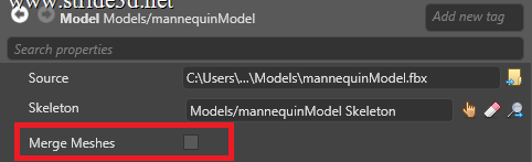 Disable merge meshes