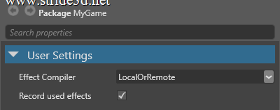 Package properties