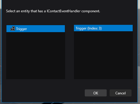 Set contact handler