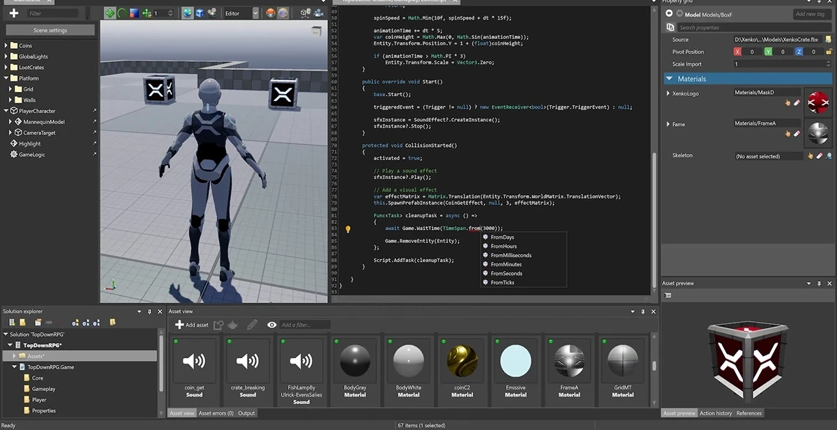 POWER DOG Editor Screenshot