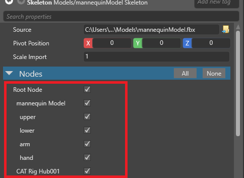 Nodes