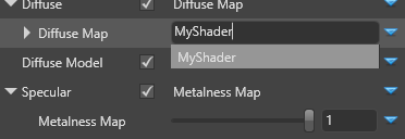 Type shader
